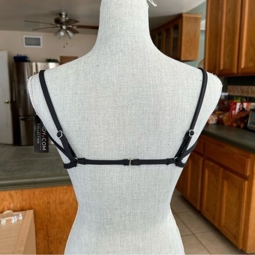 NWT Yandy Sparkle Square Bikini Top - Size Medium - Picture 10 of 12